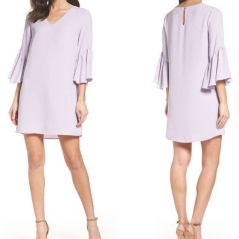 Chelsea28 Bell Sleeve Shift Dress - Picture 2 of 6